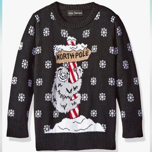 🖤 Alex Stevens Boys' Sloth Pole Sweater